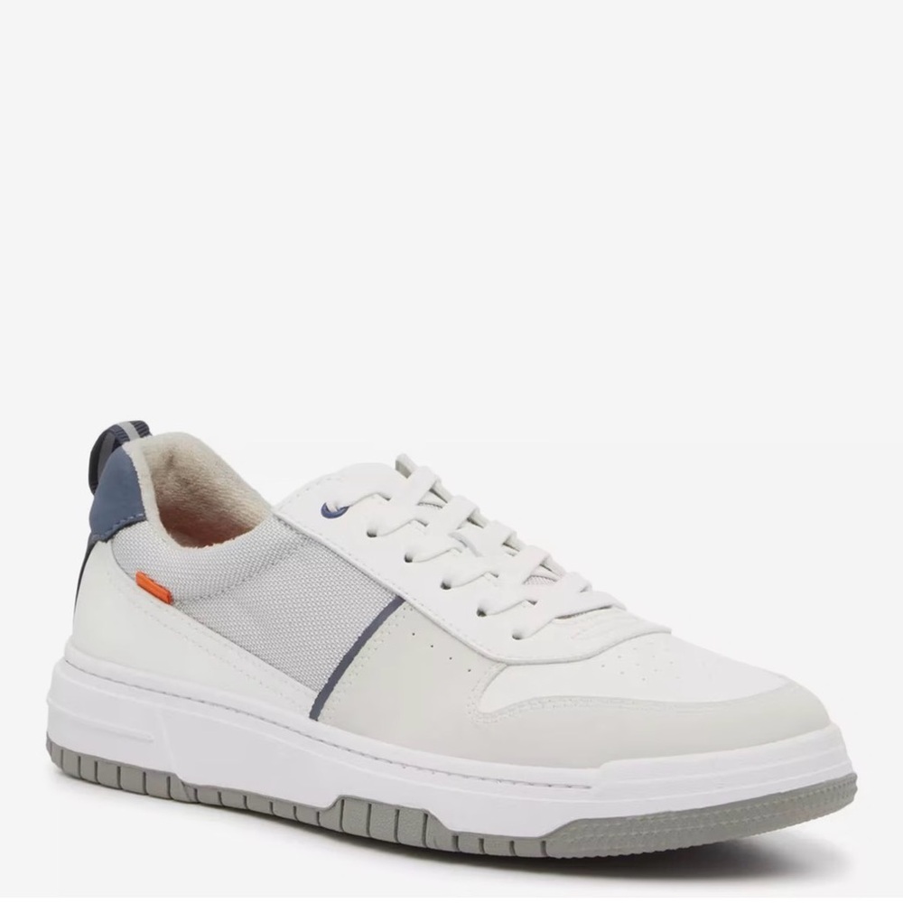 Mix .06 Men's White Casual Lace-Up Sneakers - worn once